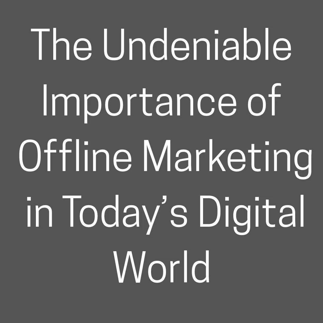 offline marketing
